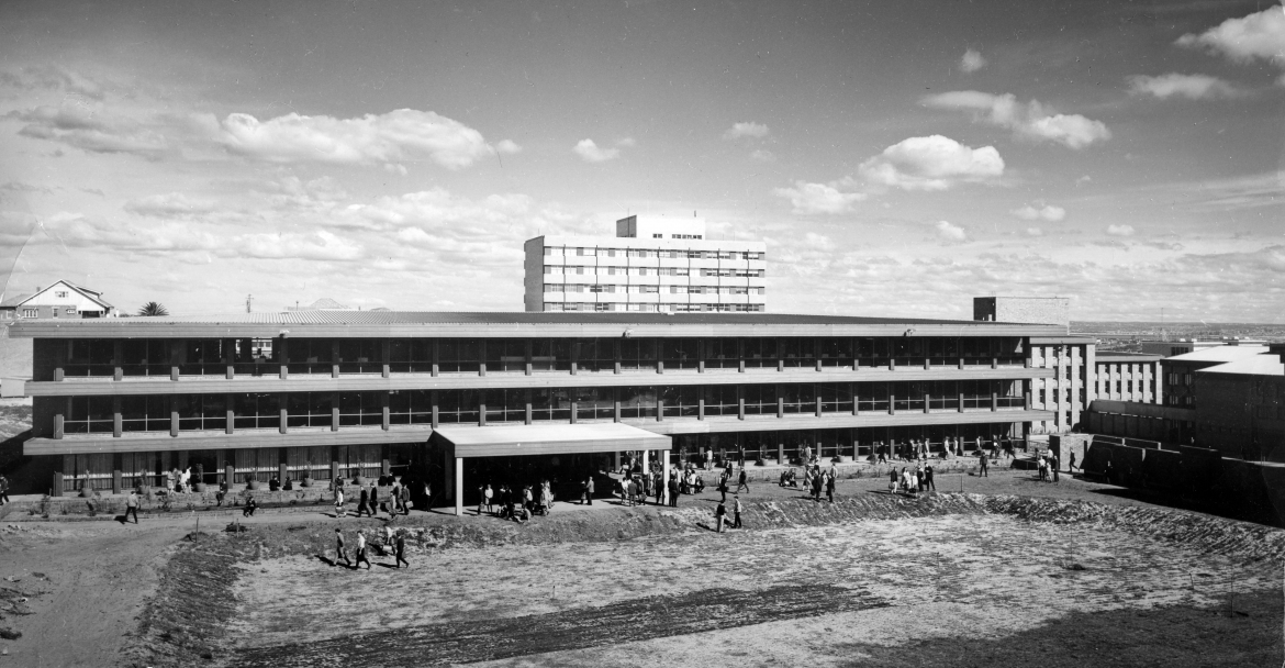 Library Building in 1966